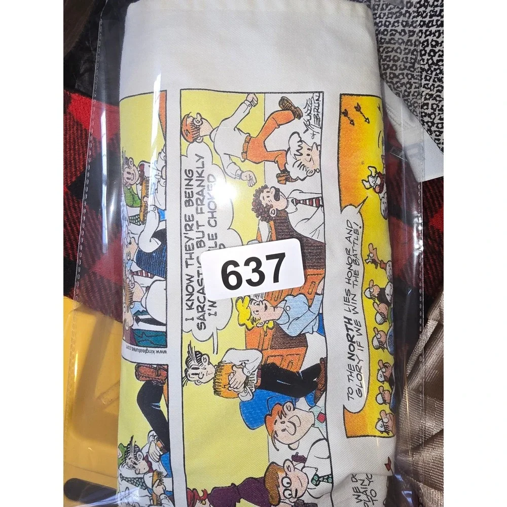 Times News Blondie Comic Strip Apron Advertising Promotional Kitchen‎ Wear